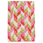 Sac Cadeau Moyen Festive chevron Gift Bag (Devant)