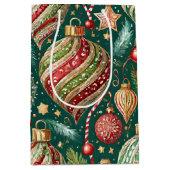 Sac Cadeau Moyen Festive Ornaments (Devant)