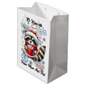 Sac Cadeau Moyen Festive Santa Sack With Cheerful Holiday (Dos Angle)