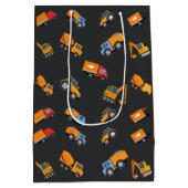 Sac Cadeau Moyen Fête d'anniversaire de la construction (Dos)