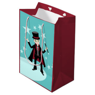 Sac Cadeau Moyen Fête d'anniversaire d'enfant de magicien