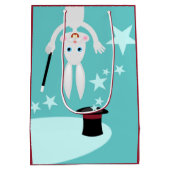 Sac Cadeau Moyen Fête d'anniversaire d'enfant de magicien (Dos)