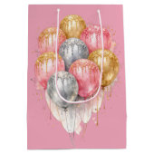 Sac Cadeau Moyen Fête d'anniversaire surprise Chut (Dos)