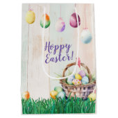 Sac Cadeau Moyen Fête de chasse aux oeufs de Pâques (Dos)