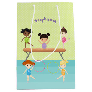 Sac Cadeau Moyen Fête de Gymnastique