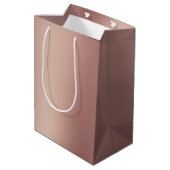 Sac Cadeau Moyen Fête de mariage Rose Gold (Dos Angle)