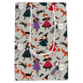 Sac Cadeau Moyen Fête d'enfants Halloween (Dos)