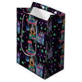 Sac Cadeau Moyen Fête Doxie (Devant Angle)