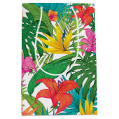 Sac Cadeau Moyen Fête florale tropicale (Devant)