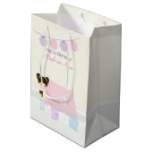 Sac Cadeau Moyen Fête pyjama de glamping (Dos Angle)
