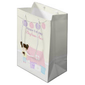 Sac Cadeau Moyen Fête pyjama de glamping (Devant Angle)