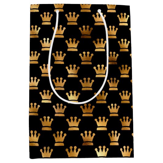 Sac Cadeau Moyen fête royale royale (Devant)