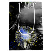 Sac Cadeau Moyen Feu D'Anniversaire Dans Les Nuages (Dos)