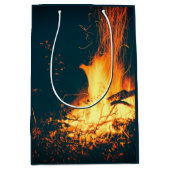 Sac Cadeau Moyen Feu d'incendie (Devant)