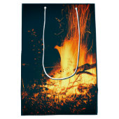 Sac Cadeau Moyen Feu d'incendie (Dos)