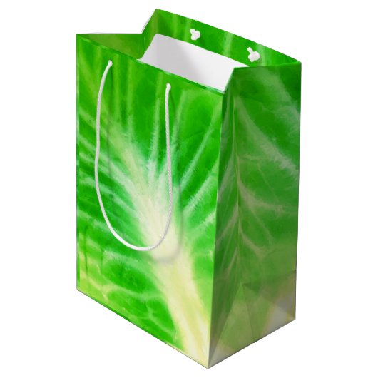 Sac Cadeau Moyen Feuille de choux (Dos Angle)