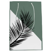 Sac Cadeau Moyen Feuille de palme (Devant)