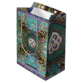 Sac Cadeau Moyen feuille papier d'emballage de mosquée (Dos Angle)