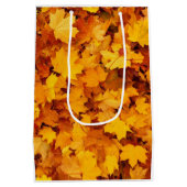 Sac Cadeau Moyen Feuilles d'automne (Dos)