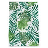 Sac Cadeau Moyen Feuilles de la jungle tropicale (Dos)