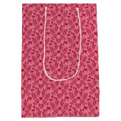 Sac Cadeau Moyen Feuilles Valentines (Dos)