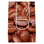 Sac Cadeau Moyen Fèves de café grillées (Dos)