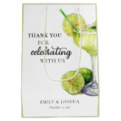 Sac Cadeau Moyen Fiesta Margarita Couples Douche (Dos)