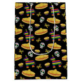 Sac Cadeau Moyen Fiesta mexicaine & Día de Muertos (Dos)