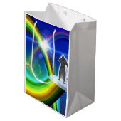 Sac Cadeau Moyen Figure de mystère au Stargate interdimensionnel (Devant Angle)