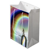 Sac Cadeau Moyen Figure de mystère au Stargate interdimensionnel (Devant Angle)
