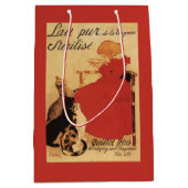 Sac Cadeau Moyen Fille de lait de Vingeanne avec des chats (Devant)