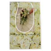 Sac Cadeau Moyen Fille Merci de me faire descendre Aisle (Devant)