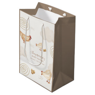 Sac Cadeau Moyen Fille peu farfelue Preppy Boho qui va éclore bient