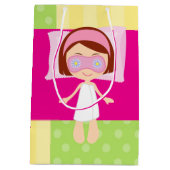 Sac Cadeau Moyen Fille Spa Anniversaire Fête Fête Faveur (Dos)