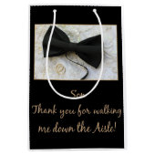 Sac Cadeau Moyen Fils Merci de me faire descendre Aisle (Devant)