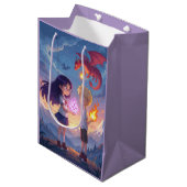 Sac Cadeau Moyen Fire Legend Gift Bag – Kids with Magic (Devant Angle)