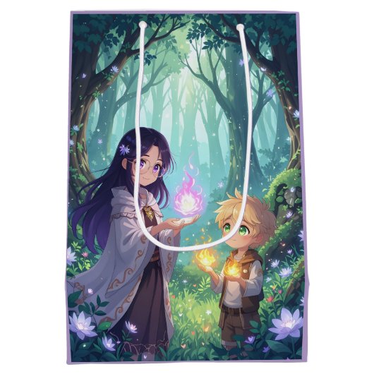 Sac Cadeau Moyen Fire Legend Gift Bag – Kids with Magic (Dos)
