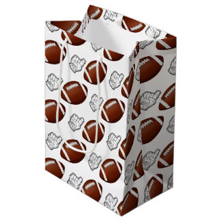 Sac Cadeau Moyen First Year Down Football Birthday