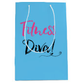 SAC CADEAU MOYEN "FITNESS DIVA" (Devant)