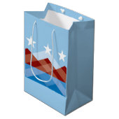 Sac Cadeau Moyen Flag of Peoria, Arizona (Devant Angle)