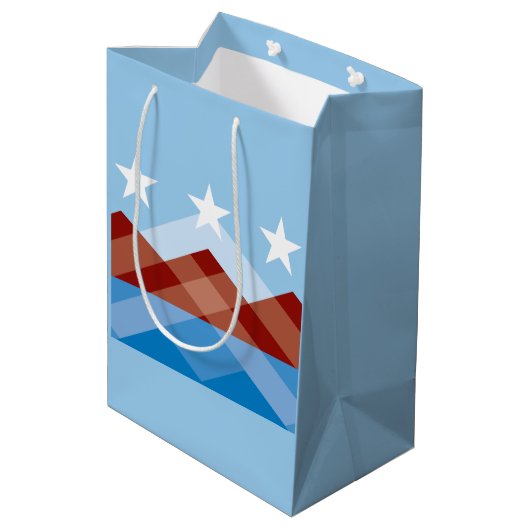 Sac Cadeau Moyen Flag of Peoria, Arizona (Dos Angle)