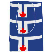 Sac Cadeau Moyen Flag of Toronto, Ontario (Devant)
