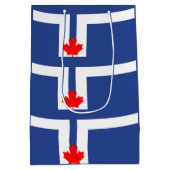 Sac Cadeau Moyen Flag of Toronto, Ontario (Dos)