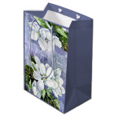 Sac Cadeau Moyen Fleur de pommier (Dos Angle)