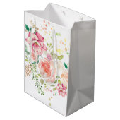 Sac Cadeau Moyen fleur de printemps (Dos Angle)