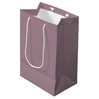 Sac Cadeau Moyen Fleur Mauve Poussiéreuse