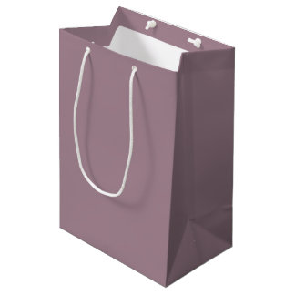 Sac Cadeau Moyen Fleur Mauve Poussiéreuse