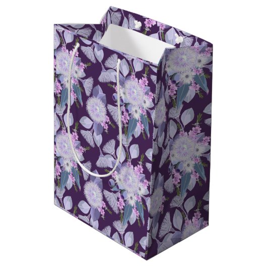 Sac Cadeau Moyen Fleur sauvage australien (Dos Angle)