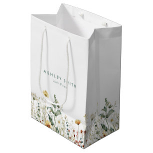 Sac Cadeau Moyen Fleur sauvage d'été
