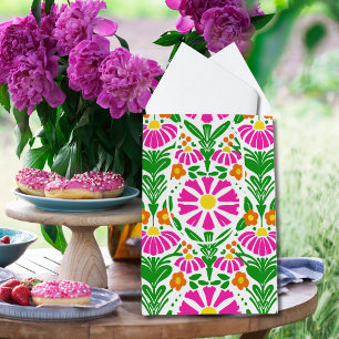 Sac Cadeau Moyen Fleurissez brillamment et célébrez avec style